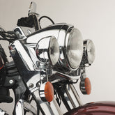 Custom Chrome Passing Lamp Trim Rings Fit For Harley all models from 1962-Up